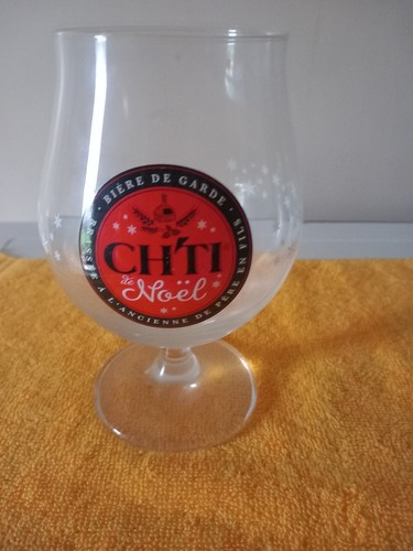 Verre 25cl bière noël - verre, de