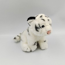 Peluche tigre blanc - playkids,