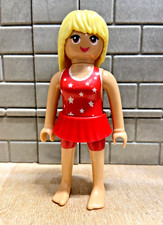 PLAYMOBIL Personnage Femme Danseuse Plage Robe Film 94 pour CUSTOM RARE VINTAGE