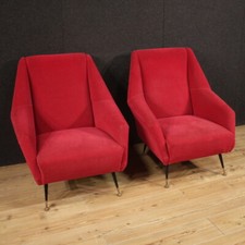 Paire fauteuils italiens - de,