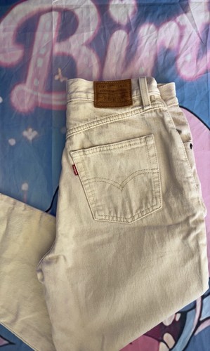 Jeans mom levi - jeans, beige