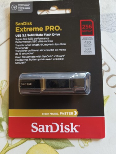 Sandisk extreme pro 256 - pro, go