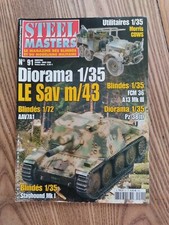 SteelMasters nº91, Panzer 38T, FCM 36, 1/35, modélisme ww2, tamiya, Italeri