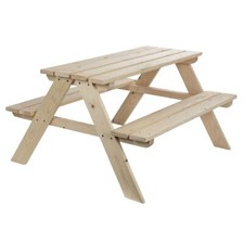 Enfants Table 90x79x50cm Bois