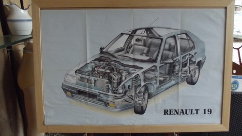 Affiche poster renault - affiche,