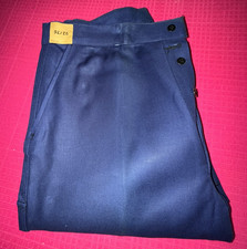 Ancien pantalon, bleu de travail , Sanfor , bleu foncé,  taille 46 L V10