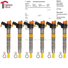 6x Injecteur BMW 525d 530d X5 X6 3.0d 7805428 7805429 0445116024