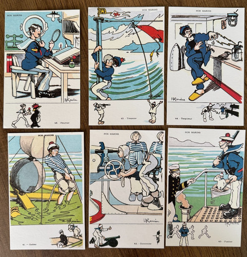 Repro cpa 6 cartes - cpa,
