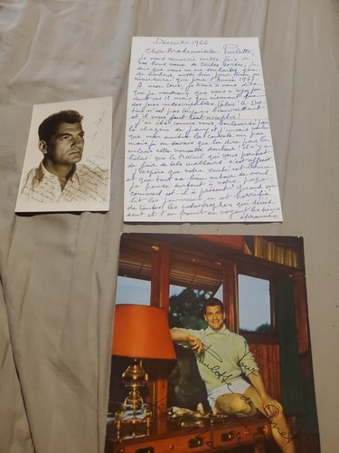 Lettre signe autographe - lettre, et