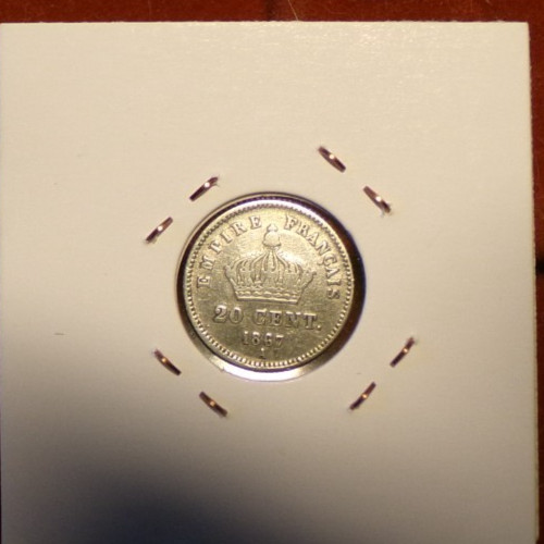 Silber silver centimes - silver, 20