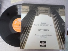 LP BRAHMS Piano concerto  Katchen