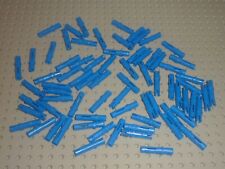 74 x LEGO technic blue pins ref 6558 / sets 8258 10212 8053 8109 8070 8943 8547