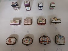 boite à pilules en porcelaine