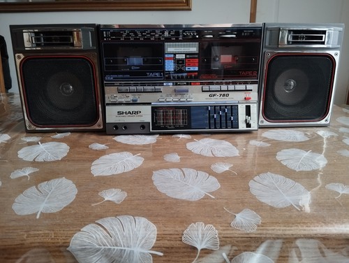 Sharp boombox 780 - sharp, gf-780
