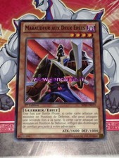 Carte YU GI OH MARAUDEUR AUX DEUX EPEES BP02-FR079 x 2