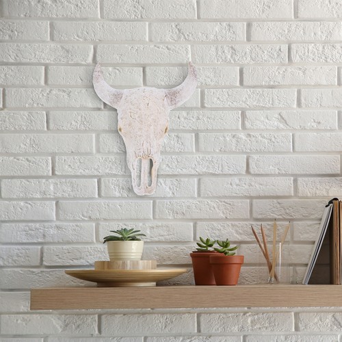 Cow head wall decor - wall, crâne