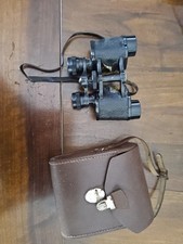 Ancienne Paire De Jumelles Avec Étui.  8x25 . Runding