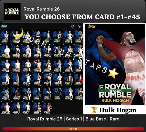 Videogame topps wwe - slam, 26