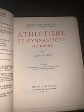 Athlétisme et gymnastique suédoise  EO 1913 Pierre Lafitte par Georges Le Roy