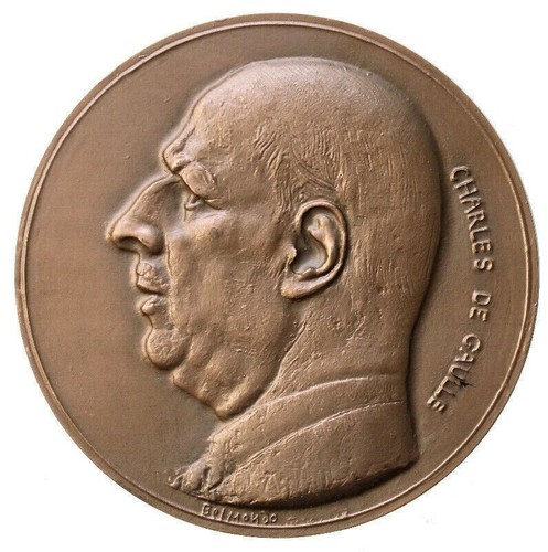 Médaille charles gaulle - médaille, de