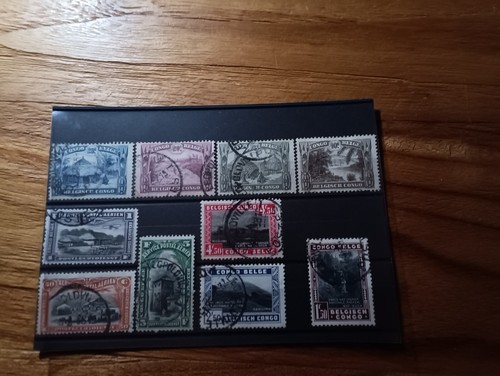 Timbres anciens congo belge - timbres,