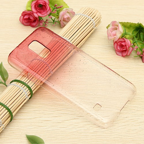 Coque rigide rouge effet - coque,
