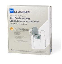 Commodes: Steel 3-in-1 Folding