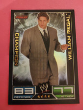 William Regal Champion Carte Brillante Catch Topps Slam Attax 2008