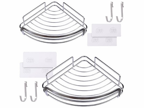 Tablettes angle adhésives - 2, d'angle