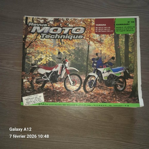 Rtm yamaha rd125lc dt15lc - rtm,