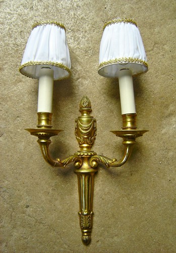 Applique bronze feu style - feu,