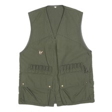 SOMLYS Homme Gilet Chasse Vert