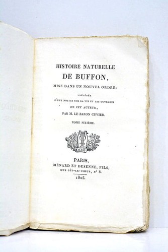 Histoire naturelle buffon - naturelle,