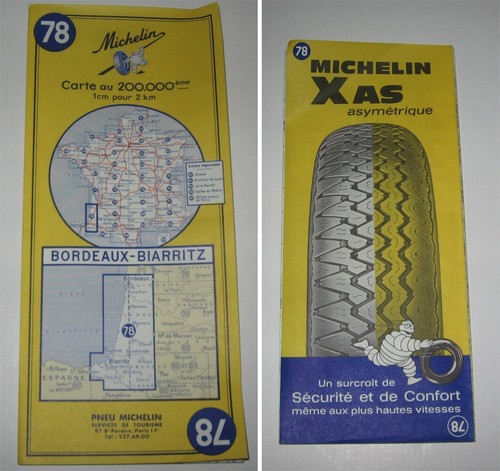 Carte michelin 78 - carte,