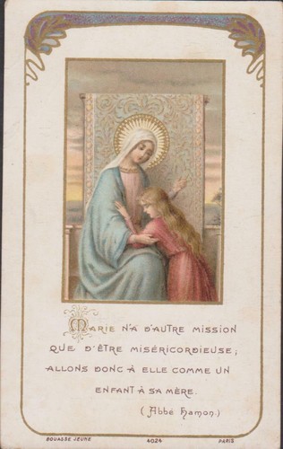 Image pieuse holy - holy, santini