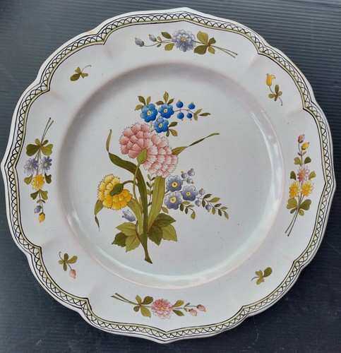 Grande assiette faïence - assiette, de