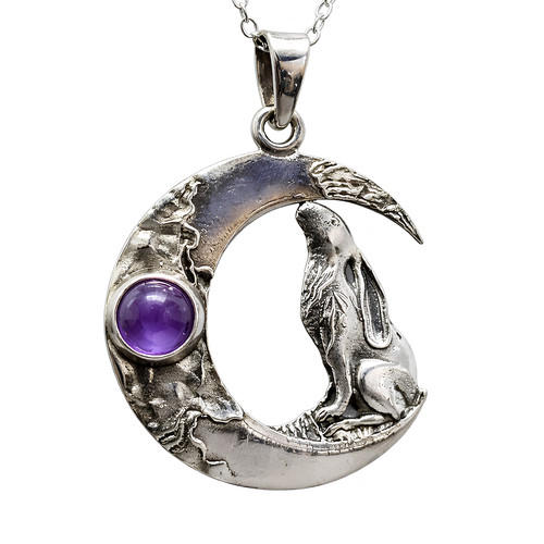 Pendentif lièvre regardant - , la