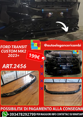 Splitter ford transit custom - splitter,