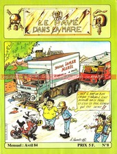 MOTO MAGAZINE  8 Essai / Test TRIUMPH T140 KAWASAKI ZX 750 FOURNALES 1984