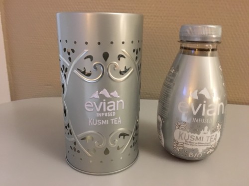 Boite collector evian kusmi - boite,
