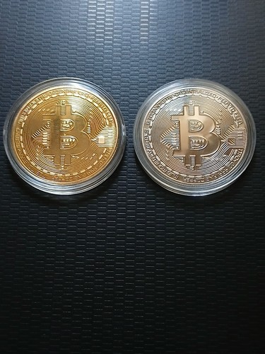 Bitcoin pièce médaille en - pièce,