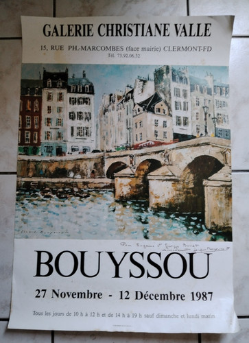 Ancienne affiche jacques - ancienne,