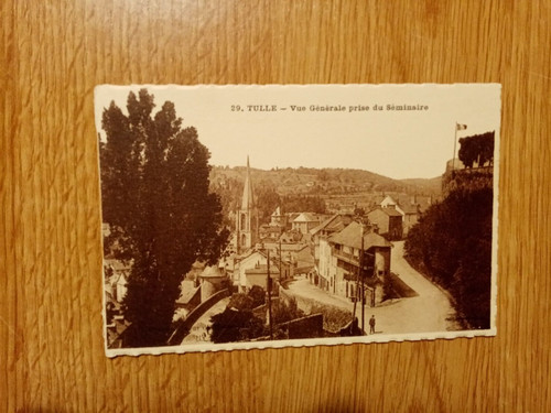 Carte postale tulle vue - postale,
