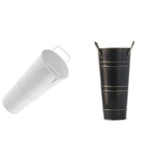 Porte-Parapluie Rétro en Forme de Tonneau Ancien pour Arrangement Floral, D4981