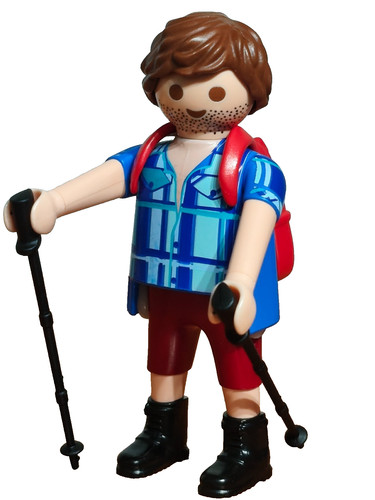Playmobil figurine randonneur - playmobil,