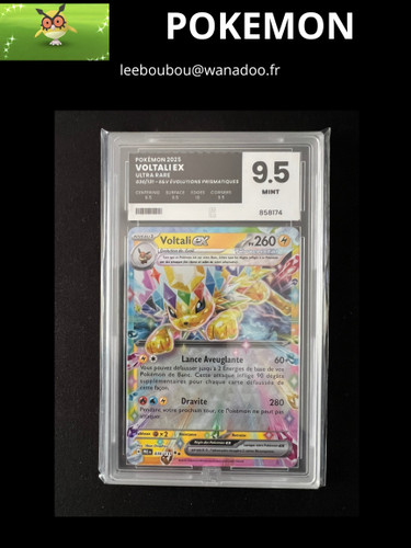 Voltali carte pokémon - carte,