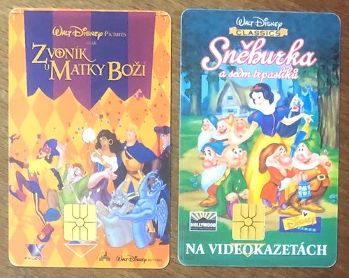 Lot telecarte walt - lot, 2