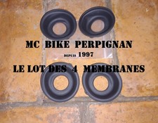MEMBRANE Carburateur  (les 4)