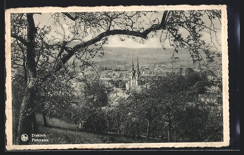 Cpa diekirch vue générale - cpa, diekirch,