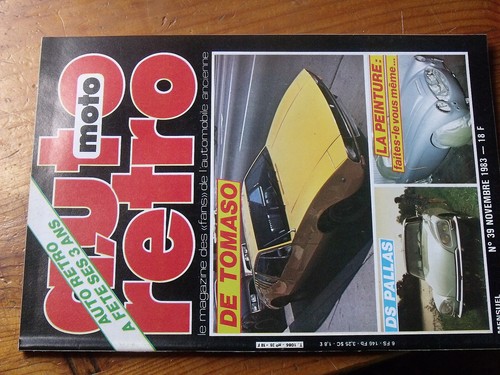 Revue auto moto retro n - $$, n°39
